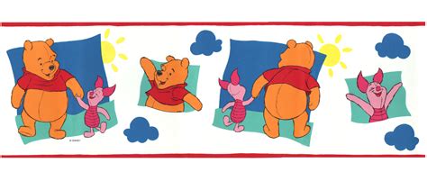 Free Download Disney Winnie The Pooh And Piglet Wallpaper Border