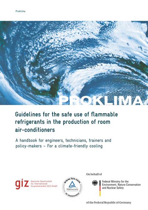 Pdf Guidelines For The Safe Use Of Flammable Refrigerants In