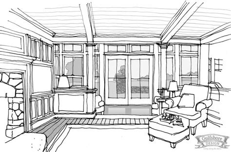 beautiful living room architecture sketch freshouzcom