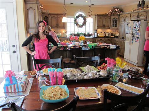 Getting ready for a new family. Baby shower and gender reveal party food- all of the food ...