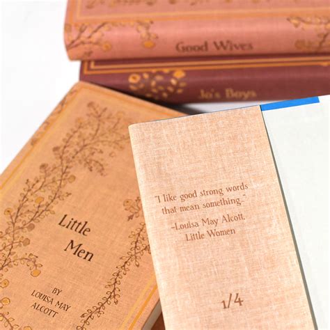 Little Women Book Set With Custom Flap Text Juniper Books