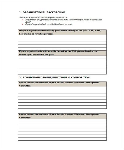 35 Pdf Sample Governing Document For A Charity Free Printable