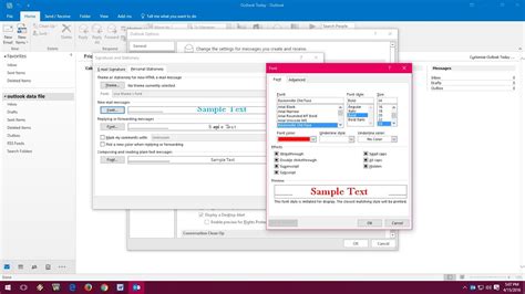 How To Increase Font Size In Outlook 2016 Fadcore