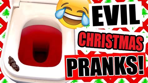 10 Diy Evil Christmas Pranks Everyone Needs To Try Youtube
