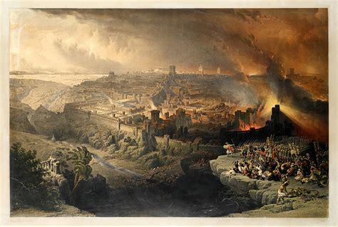 The Destruction Of Jerusalem By The Romans Under The Command Of Titus
