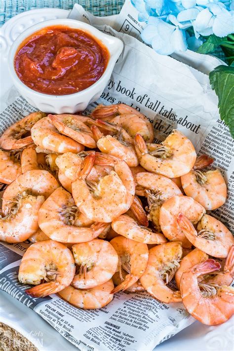 Shrimp cook well in or out of their shells, but they are easier to devein before. Peel and Eat Shrimp Cocktail | Recipe | Cooked shrimp recipes, Seafood recipes, Food recipes