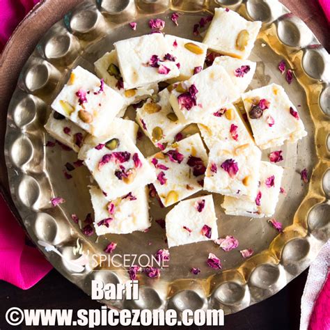 Barfi How To Make Barfi With Ricotta Cheese Spice Zone