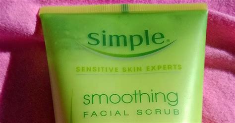 Product Review Simple Smoothing Facial Scrub