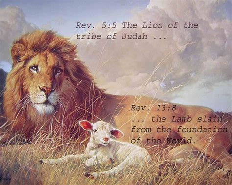 Lion And The Lamb Bible Verse