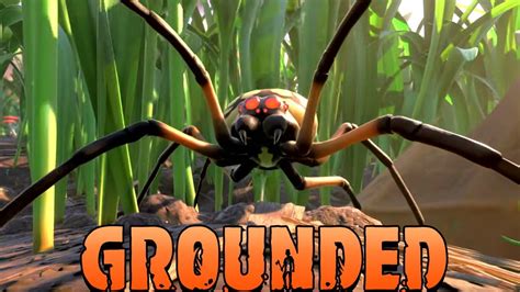 Grounded Gameplay Hunting Wolf Spiders And Finding Secrets Youtube