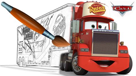 See also our collection of coloring pictures below. CARS MACK - Coloring Book - Pages Video For Kids Episode ...