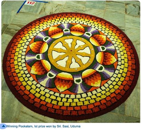 Discover beautiful navratri aarti thali decoration ideas. Prize Winning Onam Pookalam Designs 2018 by Themes ...