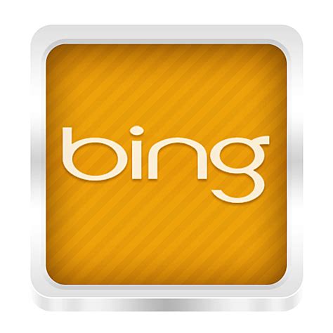 Bing Icon Boxed Metal Icon Png Transparent Background Free Download