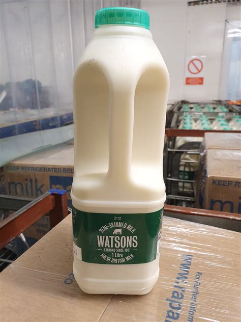 Milk 1 X Litre Semi Skimmed Green Top Mr Fruity Ltd