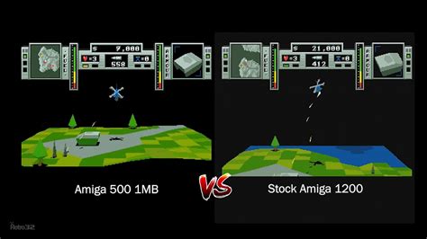 Zeewolf 2 Wild Justice Amiga 500 Vs 1200 Fps Side By Side Comparison