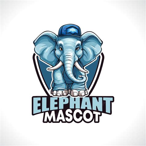 Premium Vector Elephant Mascot Logo Design Elephant Vector
