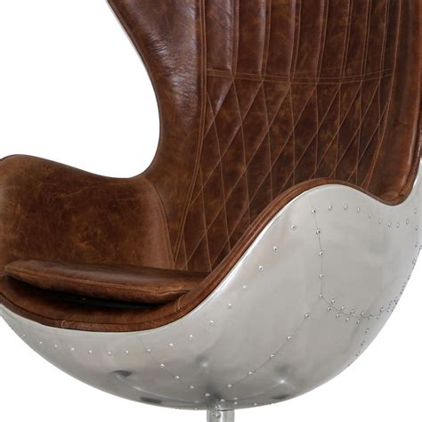 Aviator Egg Office Chair Rustic Deco Touch Of Modern