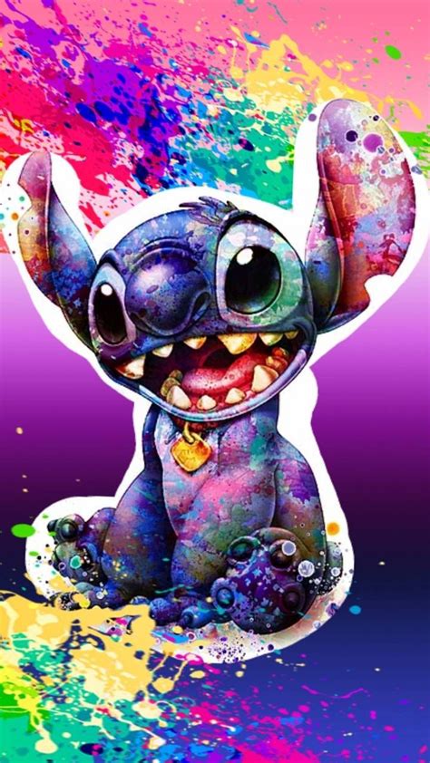 Rainbow And Stitch Wallpapers Wallpaper Cave