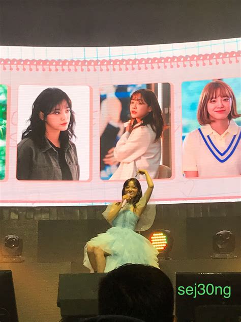 Sejeong On Twitter Sejeong Fanmeeting Last Night She Is So Gorgeous Kimsejeong Sejeong