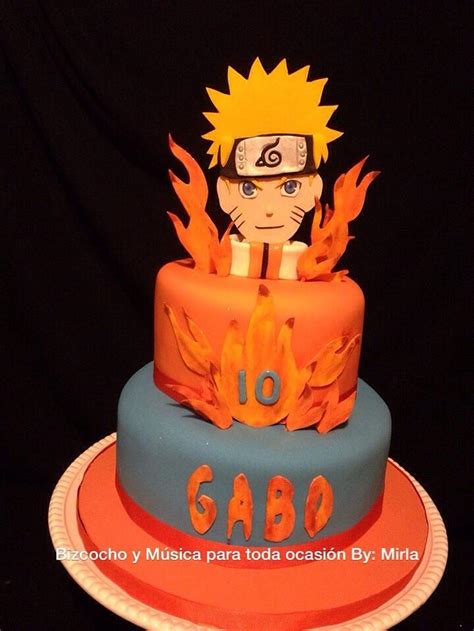 Naruto Cake Decorated Cake By Mirlascakespr Cakesdecor