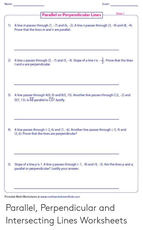 Angles, parallel and perpendicular lines. Worksheet Unit 3 Parallel And Perpendicular Lines Homework 2 Answer Key - best worksheet