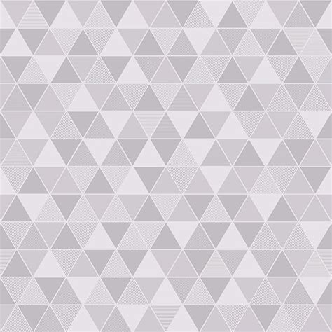 8812 Triangular Light Grey Geometric Wallpaper By