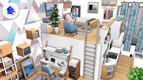 Dream Loft W Dream Home Decorator Game Pack The Sims 4 Speed Build
