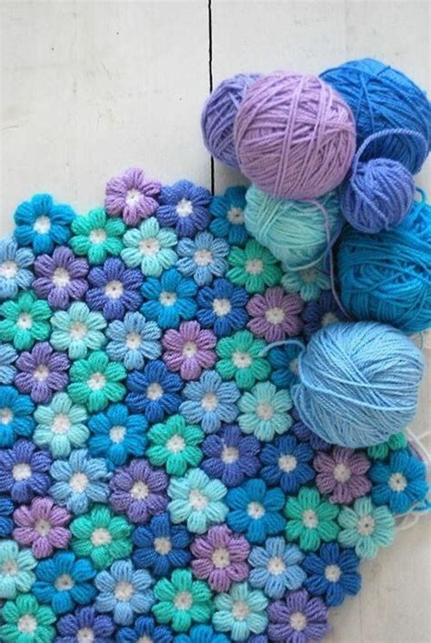 Super Soft 6 Petal Flower Baby Blanket With Free Pattern