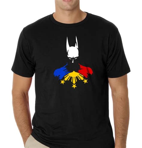 philippines filipino pinoy t shirt w hero batman and philippine flag design 11 95 picclick