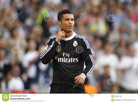 Cristiano Ronaldo Of Real Madrid Editorial Stock Photo