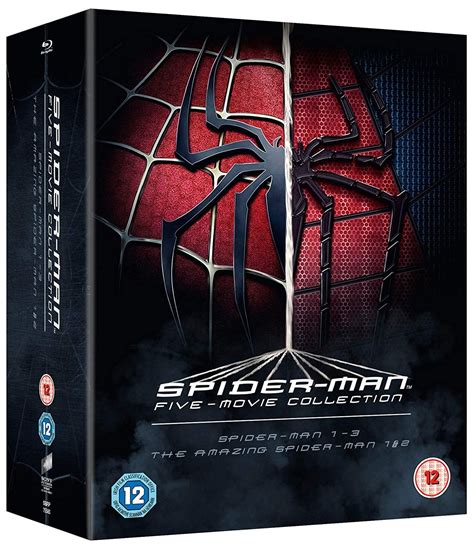 The Spider Man Complete Five Film Collection Blu Ray Walmart