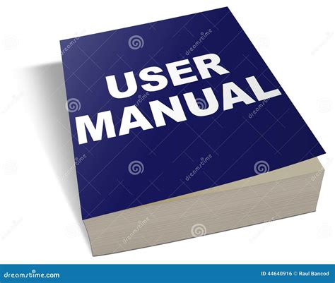 User Manual Stock Photo Illustration Of Learn Graphic 44640916