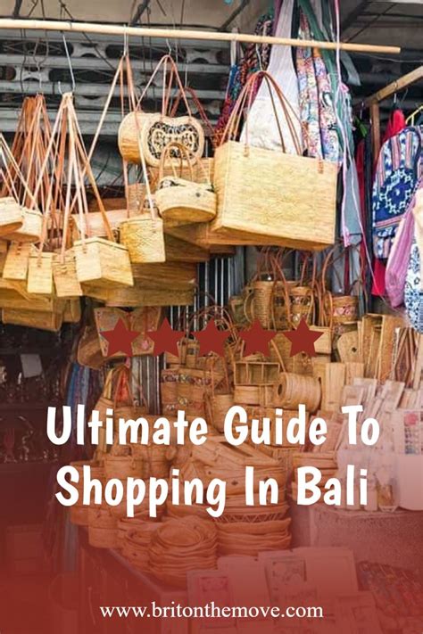 Shopping In Bali Is More Than Just Picking Up Some Souvenirs The