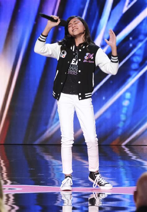 11 year old girl goes from the audience to earning golden buzzer on america s got talent