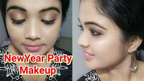 New Year Makeup Look Happy New Year Youtube