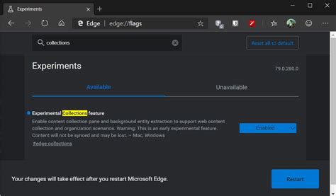 How To Enable Collections In Microsoft Edge On Window