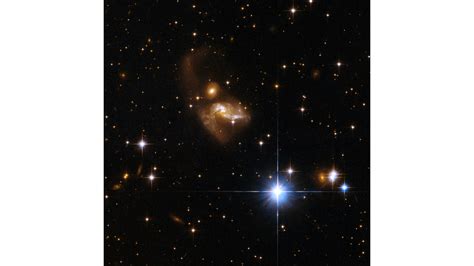 Hubble Interacting Galaxy Am 0500 620 Hubblesite