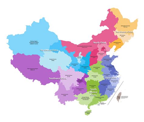 China Political Map Mappr