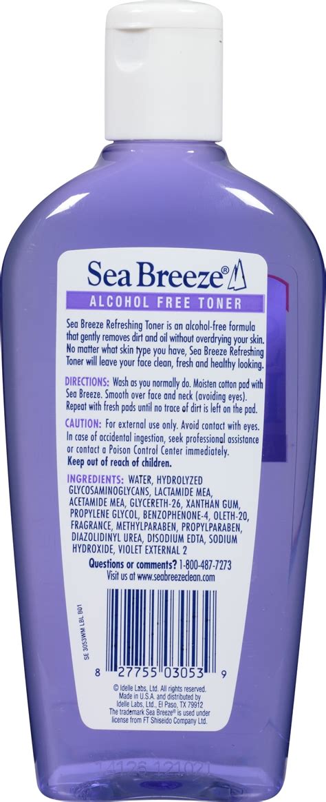Sea Breeze Alcohol Free Toner