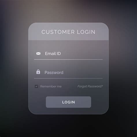 Creative Dark Login Form Design Template Download Free Vector Art Stock Graphics And Images