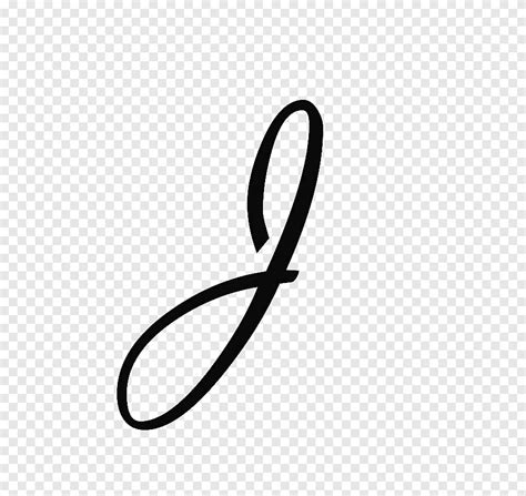 Letter J Cursive Font