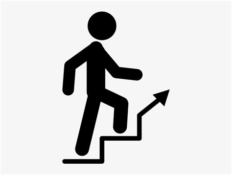 Download Transparent Stick Man Walking Up Stairs Pngkit