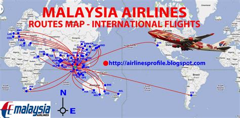 Find courses and search for programmes offered by malaysian institutions. civil aviation: Malaysia Airlines routes map