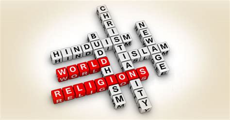 5 Major World Religions See What These Different Religions Believe