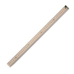westcott 10432 meter stick wood ruler with metal ends 1