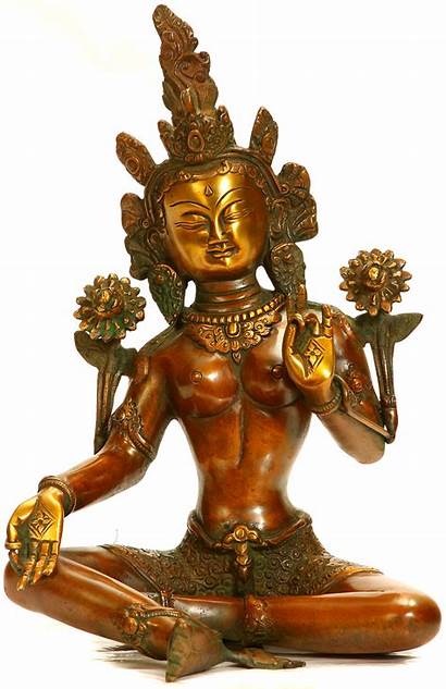 Tara Goddess Tibetan Buddhist Sculptures Exoticindia
