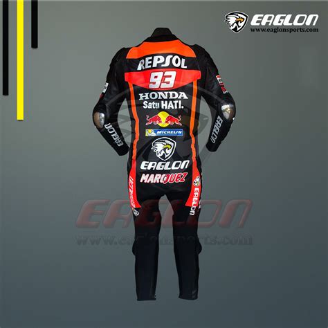 Marc Marquez Honda Repsol Black 2017 20 Leather Suit Eaglon Sports