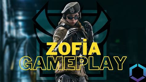 Zofia Gameplay Rainbow Six Siege Youtube
