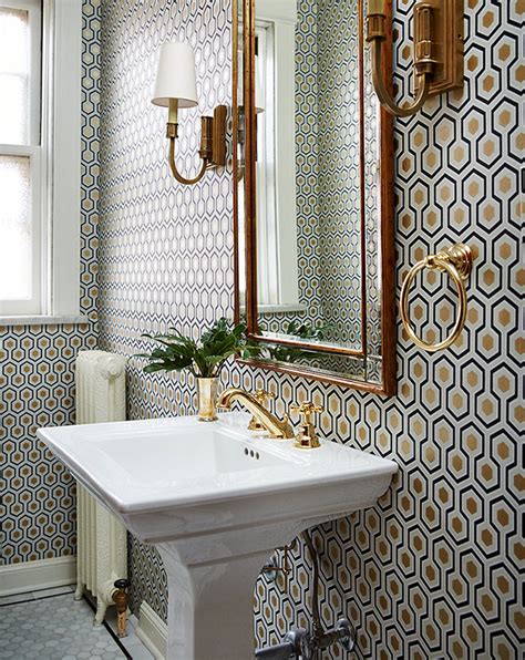 House And Home 10 Best Wallpapered Powder Rooms From Pinterest