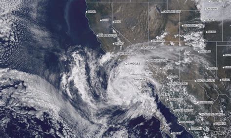 Tropical Storm Kay Reaches Southern California